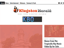 Tablet Screenshot of kingstonherald.com